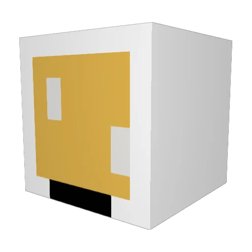 SurvivalGamer10 Minecraft avatar head, 3D render