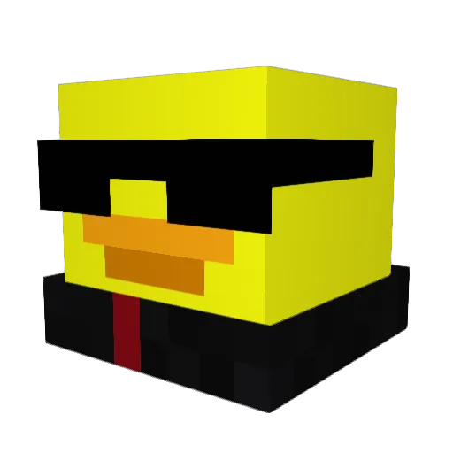 SurvivorCJ1 Minecraft avatar head, 3D render