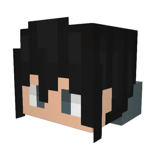 SusArturo Minecraft avatar head, 3D render