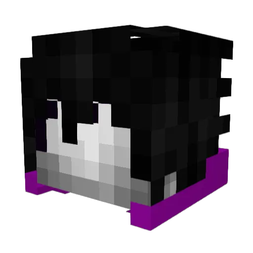 Susano2000 Minecraft avatar head, 3D render