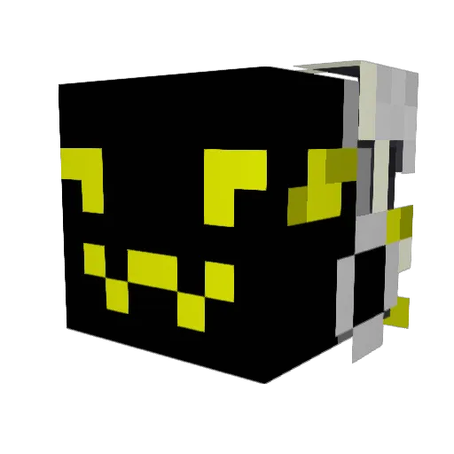 Sush12011 Minecraft avatar head, 3D render