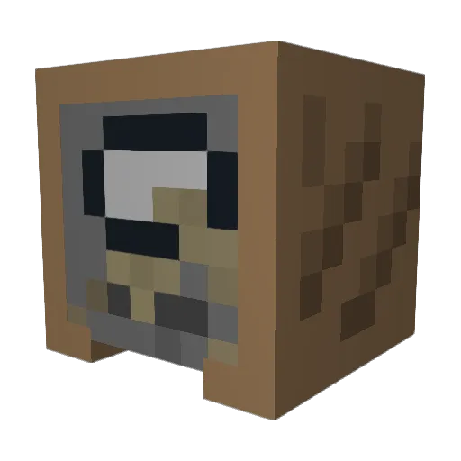 SushiBunny Minecraft avatar head, 3D render