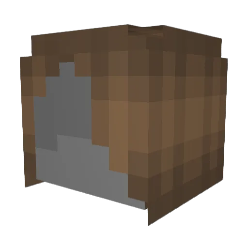 SushiSasha003 Minecraft avatar head, 3D render