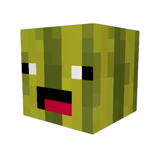SushiYeet12 Minecraft avatar head, 3D render