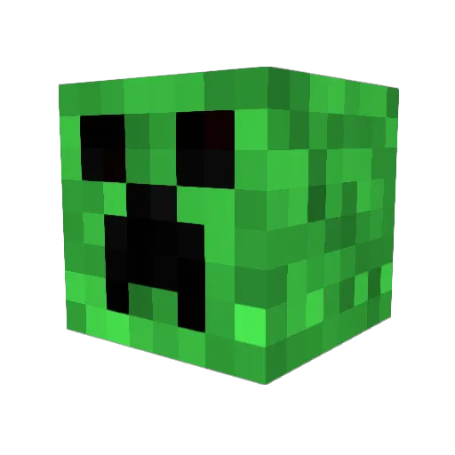 Sushi_88 Minecraft avatar head, 3D render