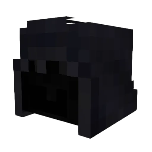 Suslik228 Minecraft avatar head, 3D render