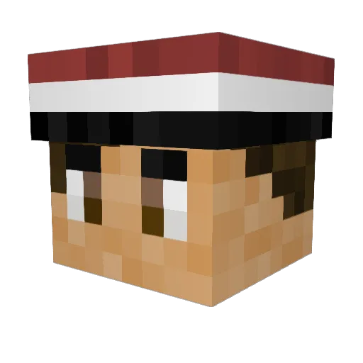 Suspect_67 Minecraft avatar head, 3D render