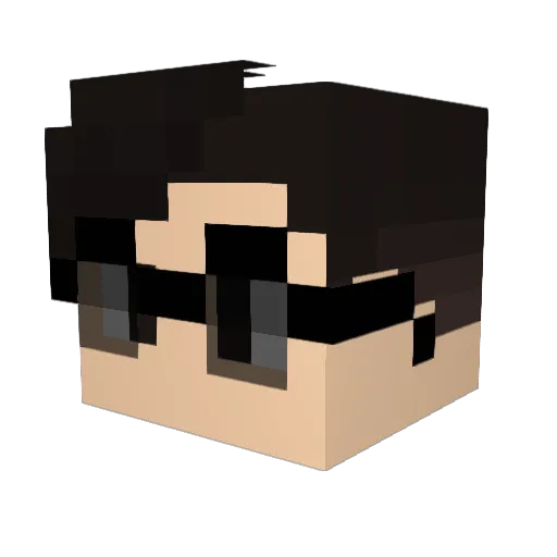 Suspeito2cm Minecraft avatar head, 3D render
