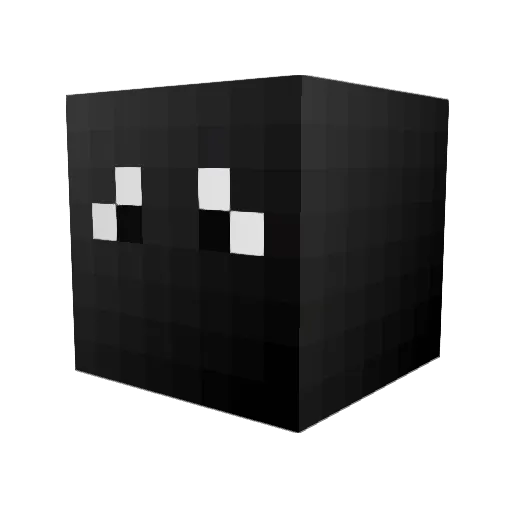 Suspenso Minecraft avatar head, 3D render