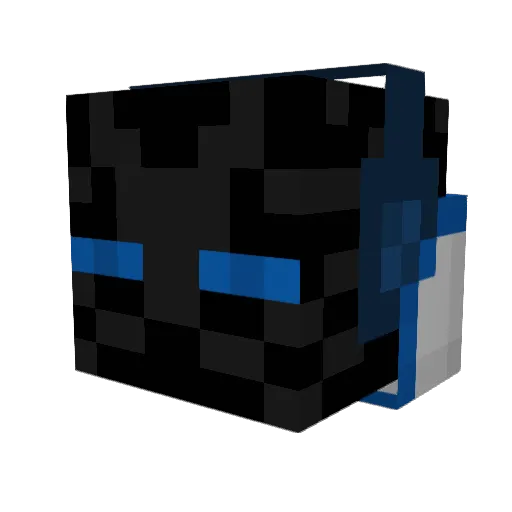 Sussy_R3 Minecraft avatar head, 3D render