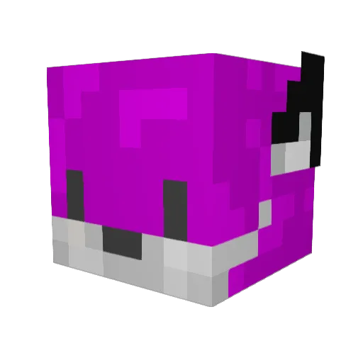 SusuTV Minecraft avatar head, 3D render