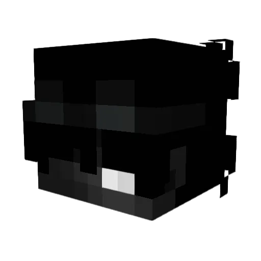 Sutyk Minecraft avatar head, 3D render