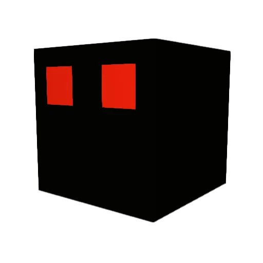 Suu_G Minecraft avatar head, 3D render