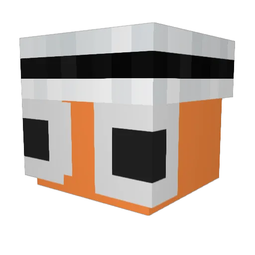 Suvelagaming3 Minecraft avatar head, 3D render