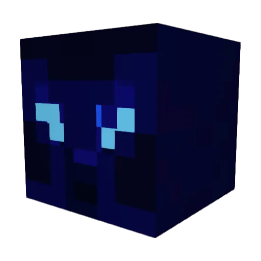 SuySide Minecraft avatar head, 3D render