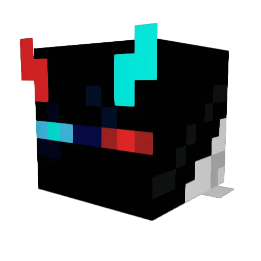 Suzsuzade76 Minecraft avatar head, 3D render