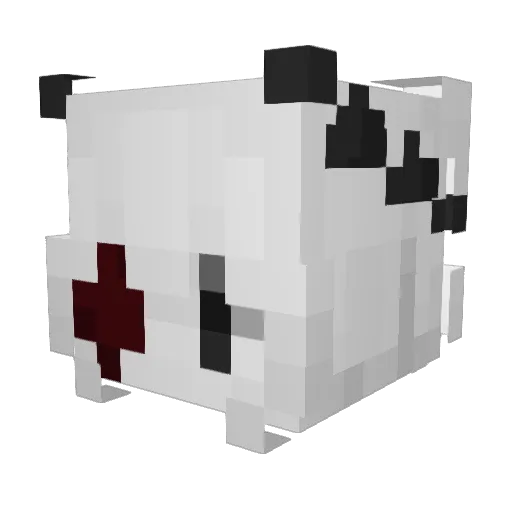 Sv2Dawn2m8 Minecraft avatar head, 3D render