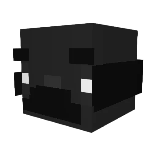Svane69 Minecraft avatar head, 3D render