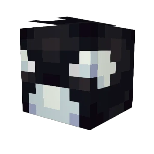 SvarkY Minecraft avatar head, 3D render
