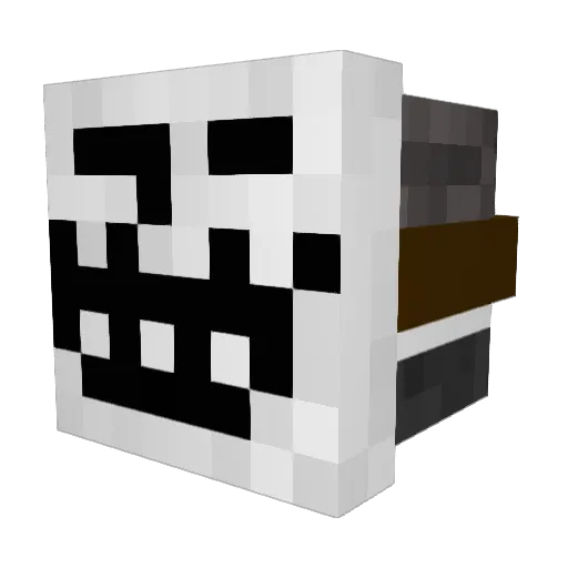 Sven10hd Minecraft avatar head, 3D render