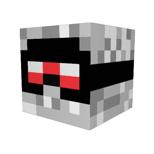 Sven45307 Minecraft avatar head, 3D render