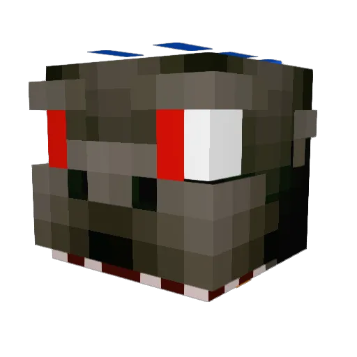 SvenNL2K06 Minecraft avatar head, 3D render