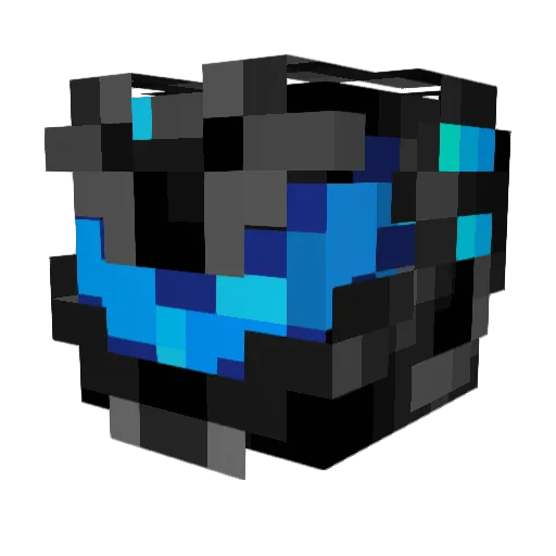 SvenZeidler Minecraft avatar head, 3D render