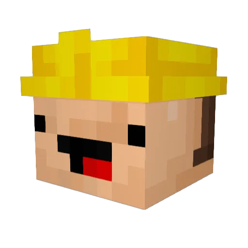Sven_752 Minecraft avatar head, 3D render