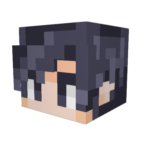 Sven_S7 Minecraft avatar head, 3D render