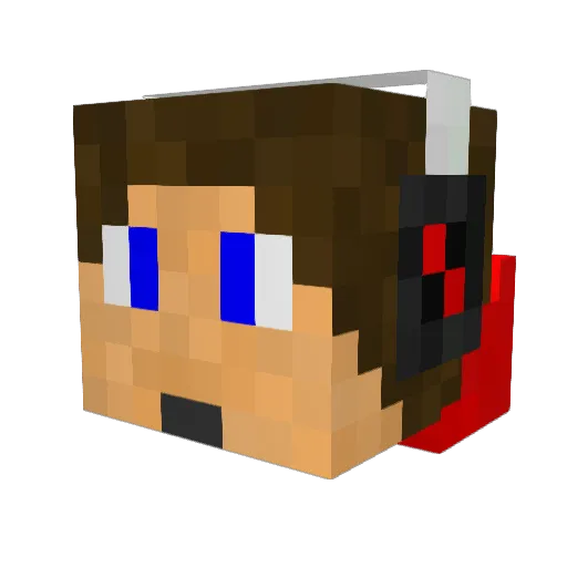 Svenman2 Minecraft avatar head, 3D render