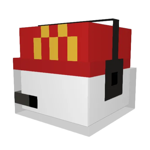 Sveno_15 Minecraft avatar head, 3D render