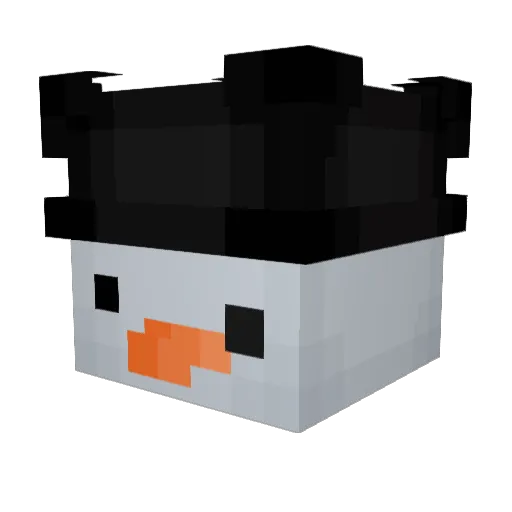 Sverdfisk09 Minecraft avatar head, 3D render