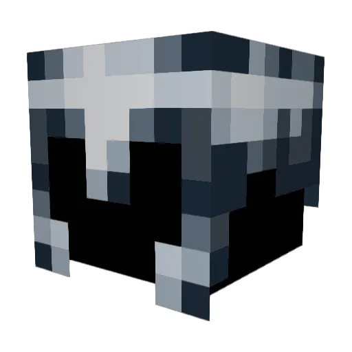 SverxZ Minecraft avatar head, 3D render