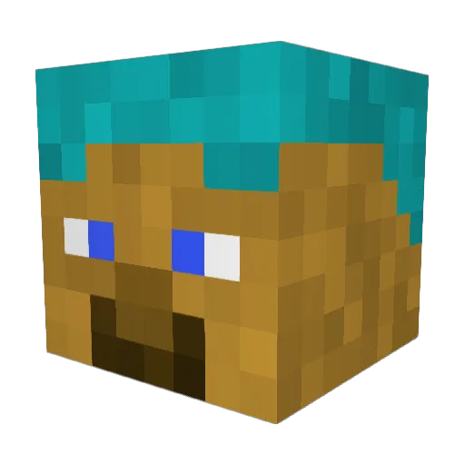 SveschbopTV Minecraft avatar head, 3D render