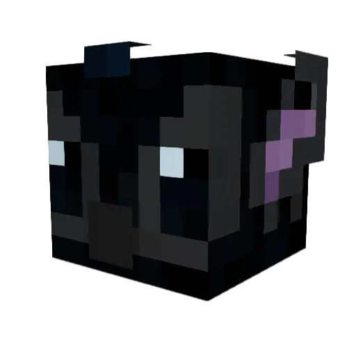 Svontt Minecraft avatar head, 3D render