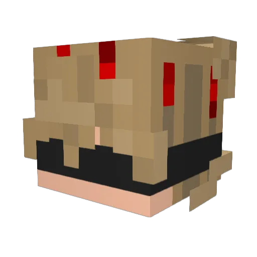Svxft_ Minecraft avatar head, 3D render