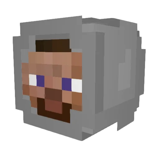 Sw4gM0nstr Minecraft avatar head, 3D render