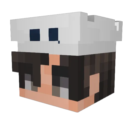 SwaaayZ_ Minecraft avatar head, 3D render