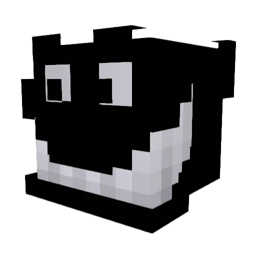 Swaashyy Minecraft avatar head, 3D render