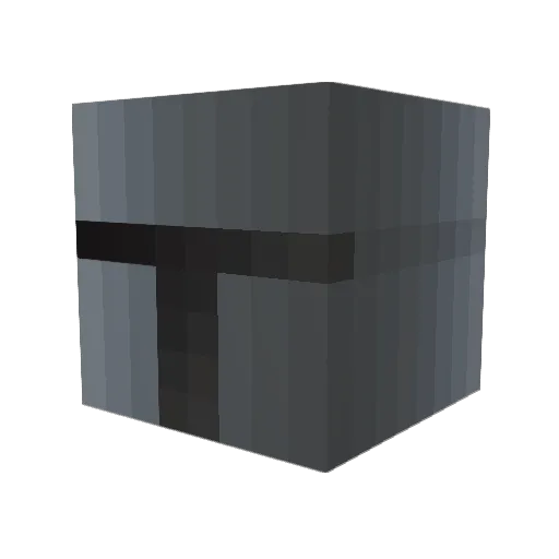 Swaayy_ Minecraft avatar head, 3D render