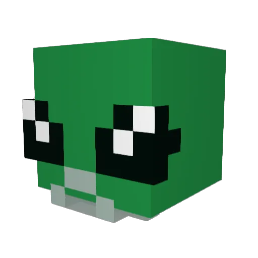 Swag2131 Minecraft avatar head, 3D render