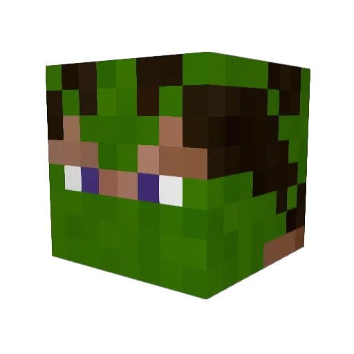 SwagDaddyMcYolo Minecraft avatar head, 3D render