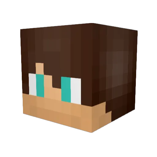 SwagDre5 Minecraft avatar head, 3D render