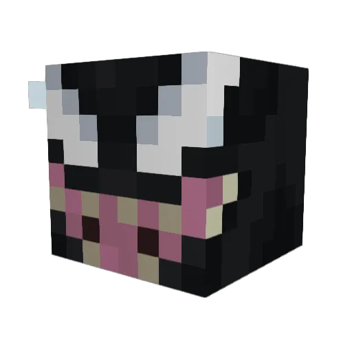 SwagGames24 Minecraft avatar head, 3D render