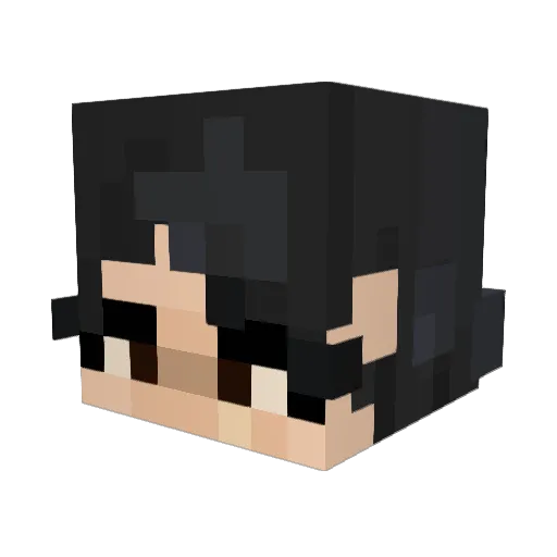 SwagHolly Minecraft avatar head, 3D render