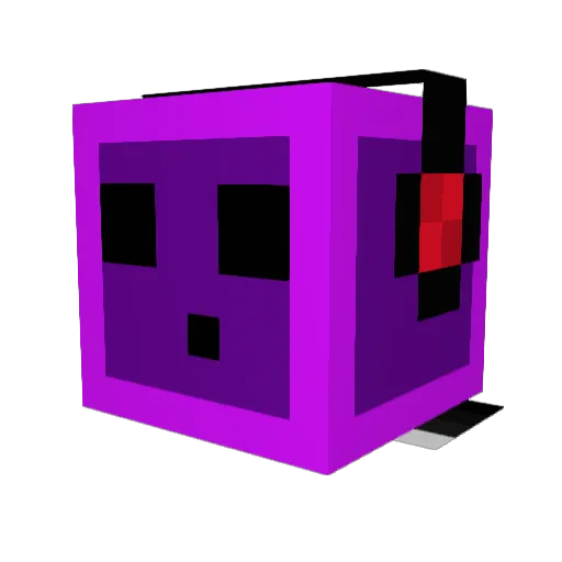 SwagSlime289 Minecraft avatar head, 3D render