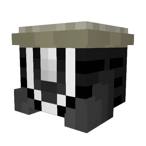 SwagVaran Minecraft avatar head, 3D render
