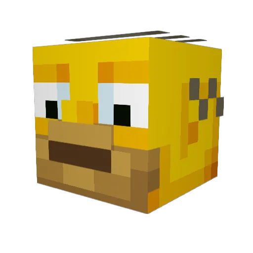 Swag_Kingg Minecraft avatar head, 3D render