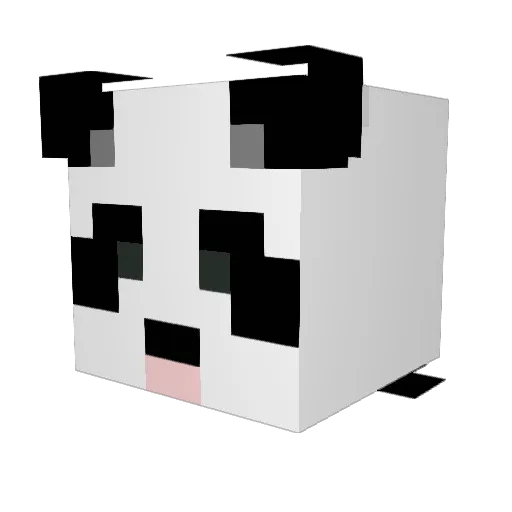 Swagatron3000 Minecraft avatar head, 3D render