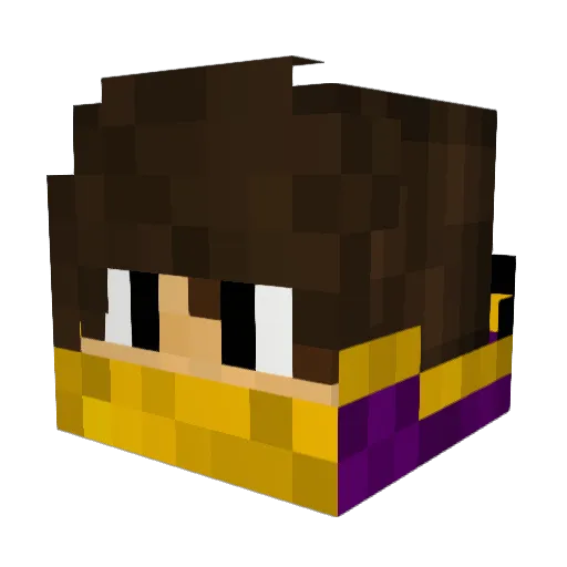 Swagboynumber1 Minecraft avatar head, 3D render